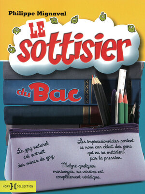 cover image of Le Sottisier du bac